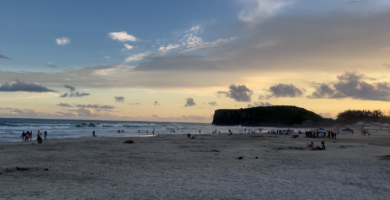 praia da Cal Torres RS