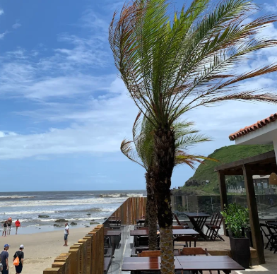 restaurante na praia da cal