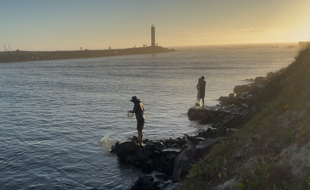 Pesca nos Molhes