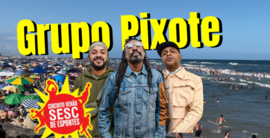 Pixote encerra o Circuito Verão Sesc em Torres com show nos Molhes