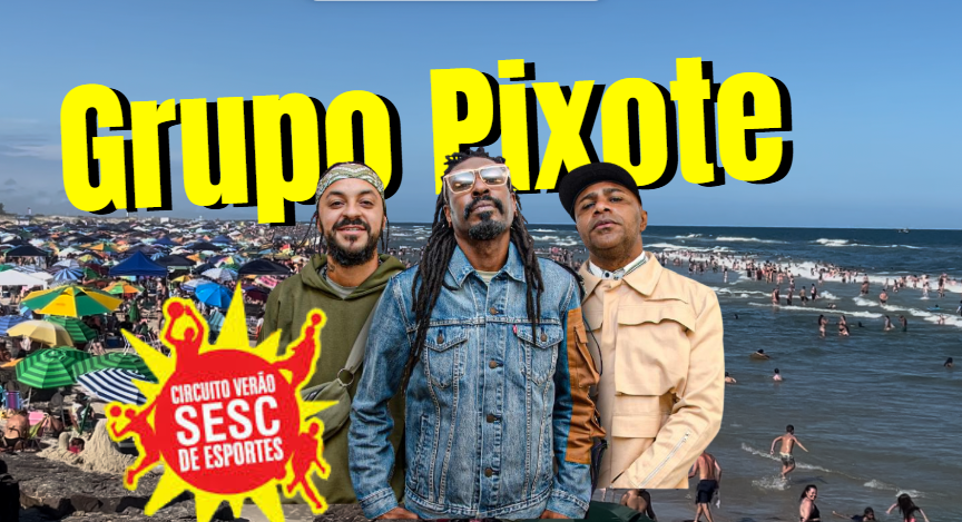 Pixote encerra o Circuito Verão Sesc em Torres com show nos Molhes